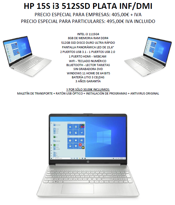 OFERTAS PORTÁTILES ENERO 2023