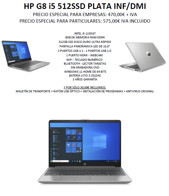 OFERTAS PORTÁTILES ENERO 2023