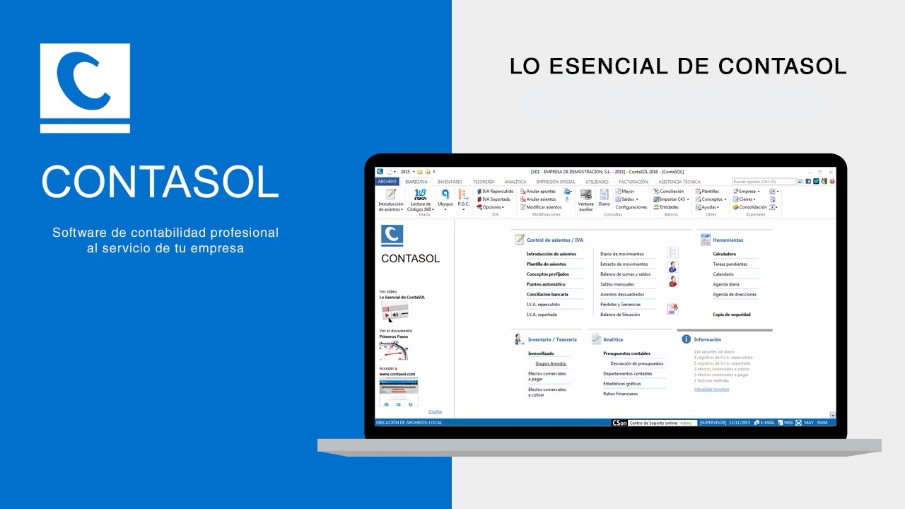 CONTASOL Software de contabilidad