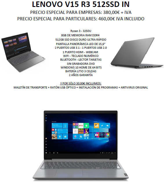OFERTAS PORTÁTILES VERANO 2022