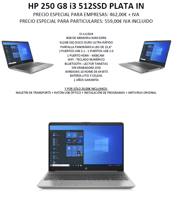 OFERTAS PORTÁTILES VERANO 2022